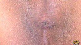 Horny tranny enjoys in playing with herself here